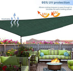 E&K Sunrise 10' x 10' x 10' Sun Shade Sail Triangle Canopy Shade Cover UV Block - Image 5