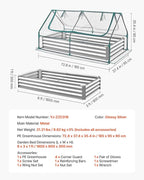 VEVOR 6x3x1FT Metal Raised Garden Bed - Image 7