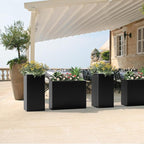 Tall Metal Planter Box for Outdoor Plants 36"L x 12"W x 26"H, Heavy Duty Steel - Image 6