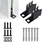 Kozyard Ground Mounting Kit for 3-Panel Privacy Screens – Perfect for Securing by Kozyard