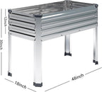 Vengarus Galvanized Raised Garden Bed Outdoor - Image 2