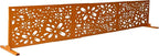 Oakland Living 6 ft. X 4 ft. Orange Freestanding Metal Privacy Screen Room - Image 6