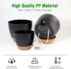 10/9/8 inch Self Watering Pots - Image 5