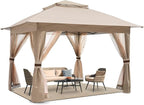 COOSHADE 13x13 Pop Up Gazebo Tent Outdoor Canopy Patio Shelter by COOSHADE