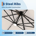 Garvee 10 ft Cantilever Patio Umbrella - Image 5