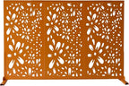 Oakland Living 6 ft. X 4 ft. Orange Freestanding Metal Privacy Screen Room - Image 5