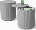 Veradek Outdoor Cooler Side Table - 2 in 1 - Designed by VeradekOutdoor