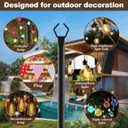 10Ft String Light Poles 6 Pack, Light Poles - Image 3