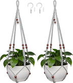 35 Inch Macrame Plant Hanger, Large by Unknown