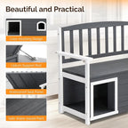 VINGLI Outdoor Storage Bench - Image 5