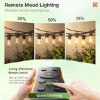addlon 150FT LED Outdoor String Lights - Image 5