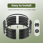 ZXZYHFTY Round Galvanized Raised Garden Bed kit, Round Large Metal Raised - Image 5