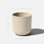 Veradek Round Lima Plastic Planter Pots - Image 3