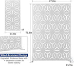 Outdoor Privacy Screen, Freestanding Privacy Fence Panels - Image 7