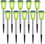DenicMic St Patricks Day Decorations Solar Lights Outdoor 10 Pack Waterproof - Image 7