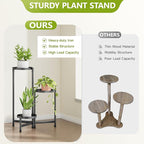 3 Tier Plant Stand Indoor, Tiered Plant Stand Outdoor - Image 6