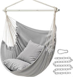 SONGMICS Hammock Chair, Load Capacity 500 lb, Hanging Chair by SONGMICSbySONGMICSHOME