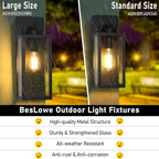 Large Size Outdoor Wall Light Fixtures, Exterior Lighting Fixtures Porch - Image 4