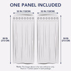 PureFit Outdoor Curtains for Patio Waterproof Weatherproof, UV Resistant - Image 6