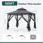 MASTERCANOPY Outdoor Garden Gazebo - Image 2