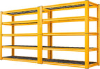 REIBII Garage Shelving Load 3200LBS, 5-Tier Storage Shelves, Adjustable Heavy by REIBII