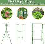 Halatool 4 Pack Tomato Cages for Garden, Garden Stakes Tomato Trellis for Pots - Image 5