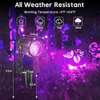 Black Light Outdoor, 3W Halloween Blacklight Spotlight IP67 Waterproof - Image 6
