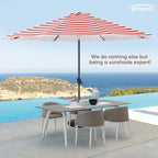 Tempera Patio Market Outdoor Table Umbrella - Image 7