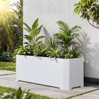 Steel Planter Box-36"x15"x15"-Large Rectangular Planters - Image 4