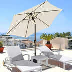 Blissun 7.5 ft Patio Umbrella, Yard Umbrella, Outdoor Market Umbrella - Image 5