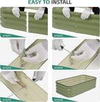 3 in 1 Galvanized Raised Garden Bed - Image 8