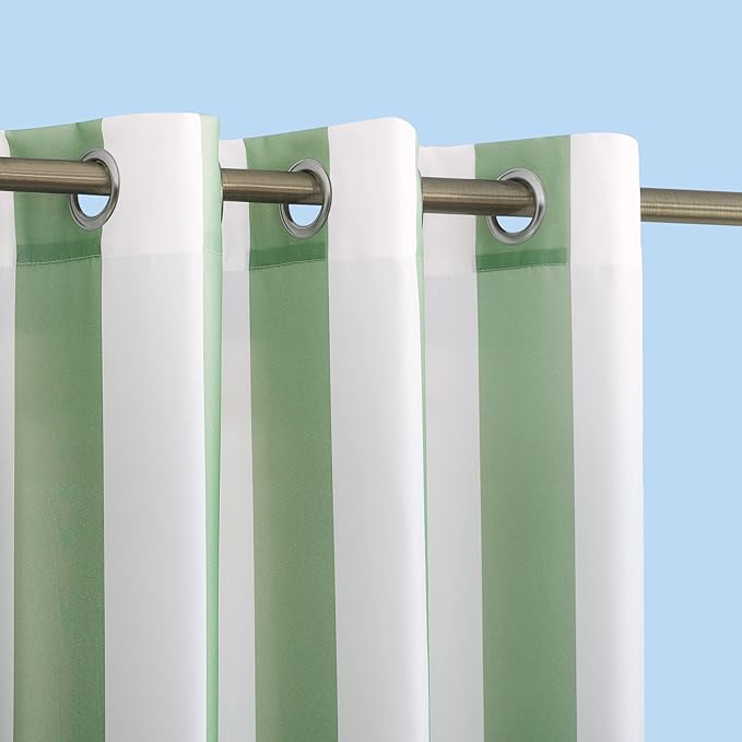 Sun Zero Valencia Cabana Stripe Indoor/Outdoor UV Protectant Energy Efficient by SunZero%E2%84%A2