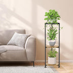 iDavosic.ly 3 Tier Corner Plant Stand Indoor, 34 Inch Tall Vertical Metal - Image 7