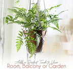Plant Hanger Indoor, Macrame Plant Hangers Indoor Macrame Hanging Planters - Image 3