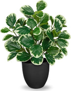 14.5" Artificial Plants Indoor Home Decor, Fake Potted Silk Plants by VillaComo