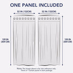 PureFit Outdoor Curtains for Patio Waterproof Weatherproof, UV Resistant - Image 6
