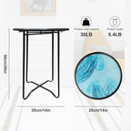 LIFFY Outdoor Side Table, Decorative Plant Stand & End Table - Image 3