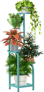 TOSKING 5 Tier Tall Plant Stand Indoor Outdoor, Heavy Duty Corner Shelf by TOSKINGESSENCE