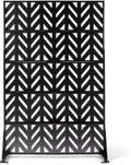 VINGLI Privacy Fence Panels, 72H’’ x 47W’’ Metal Privacy Screen Freestanding by VINGLI
