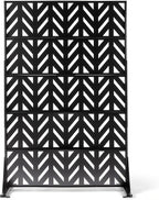 VINGLI Privacy Fence Panels, 72H’’ x 47W’’ Metal Privacy Screen Freestanding by VINGLI