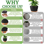 8/10/12 Inch Self Watering Pots - Image 8