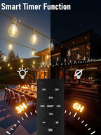 luckystyle 30FT LED Outdoor String Lights - Image 5