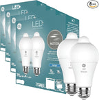 GE LED+ Motion Sensor LED Light Bulbs, Outdoor Security Lights, A21 2 Count by GELighting