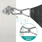 Sun Shade Sail Hardware Kit 8 Inch - Image 4