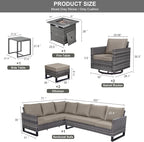 Belord Patio Sectional Furniture Set - Image 3