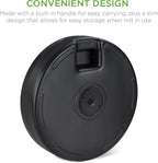 Best Choice Products Fillable Umbrella Base Stand, Round Faux Wicker Plastic - Image 6