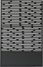 Oakland Living 6 ft. X 4 ft. Black Freestanding Metal Privacy Screen Room - Image 4