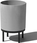 Veradek Demi Series Round Planter w/ Stand by VeradekOutdoor