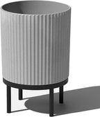 Veradek Demi Series Round Planter w/ Stand by VeradekOutdoor