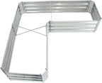 Sunnydaze 11.75" H Raised Metal Garden Bed - Image 9